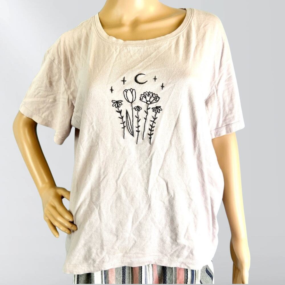 Attitude Not Included Lilac Let Your Love Grow Wild Tee